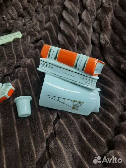 Сахарница Канфетница серебро 916 пр.Фарфор