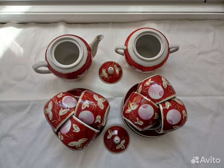 Чайный сервиз вербилки СССР Слива
