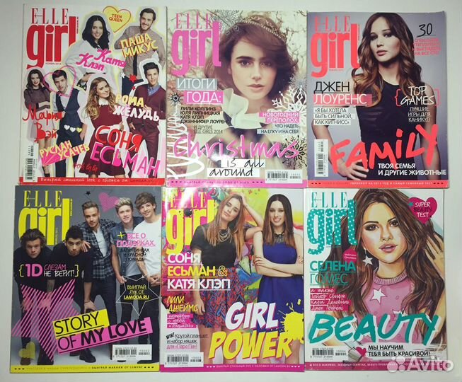 Журналы Elle girl