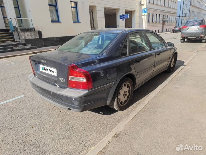 Volvo S80 2.4 AT, 2002, 410 831 км