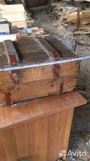 Ящик деревянный военный