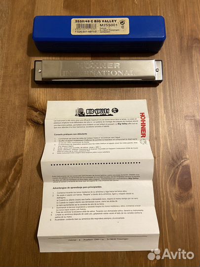 Губная гармоника hohner Big Valley 2550/48 C