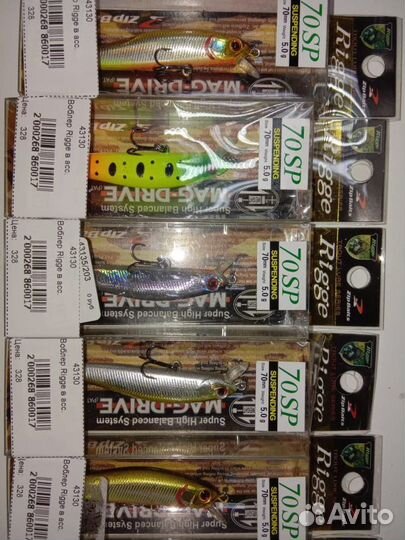 Воблер поппер разные