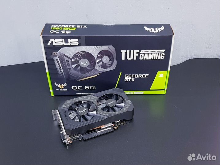 Видеокарта asus GeForce GTX 1660 super TUF gaming