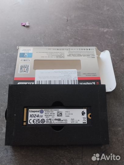 Kingston KC3000 M2 NVMe Pcie4x4 новые 1TB