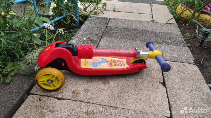 Самокат детский трехколесный