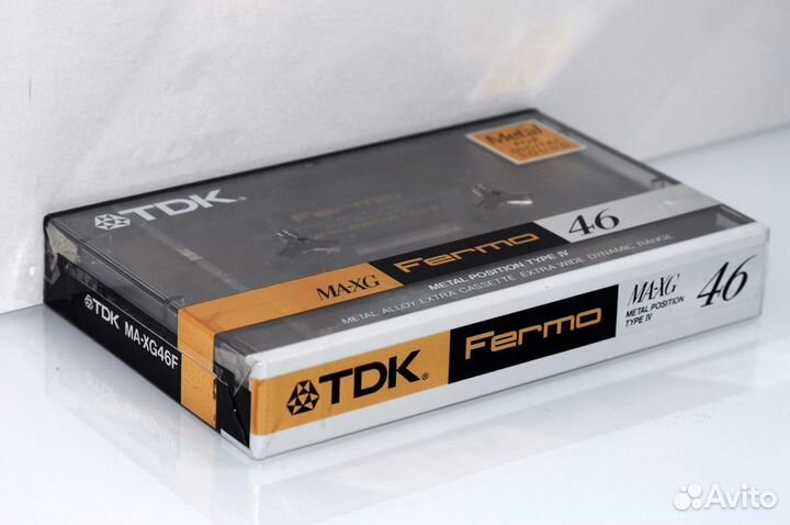 Аудиокассеты TDK MA-XG 46 fermo japan market(2877)