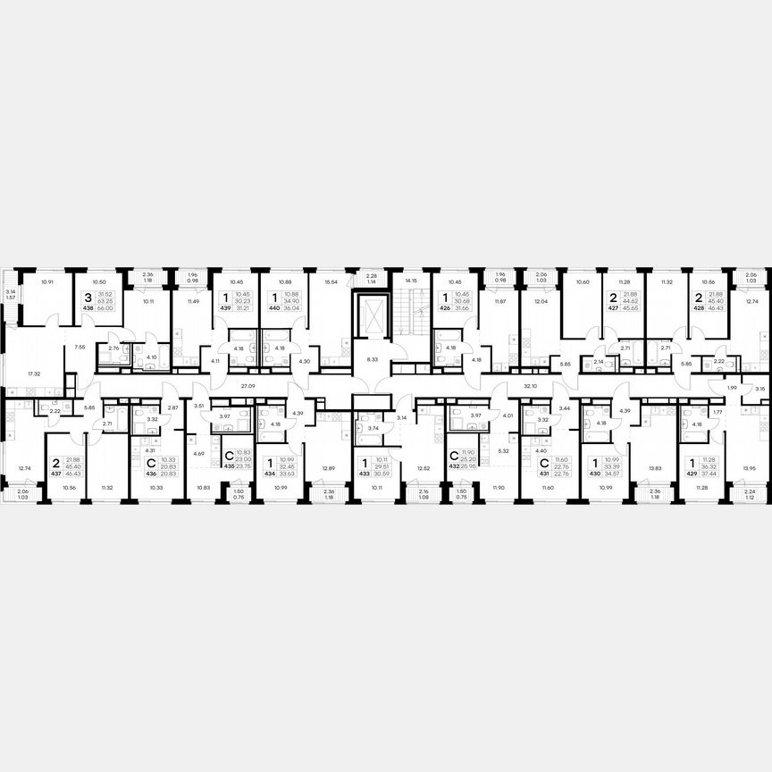 1-к. квартира, 33,6 м², 3/9 эт.