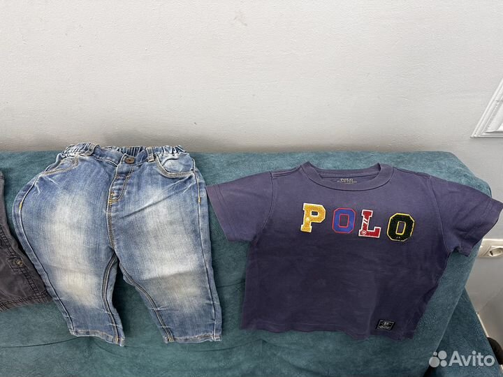 Вещи пакетом 80 86 (12 18 месяцев) на мальчика