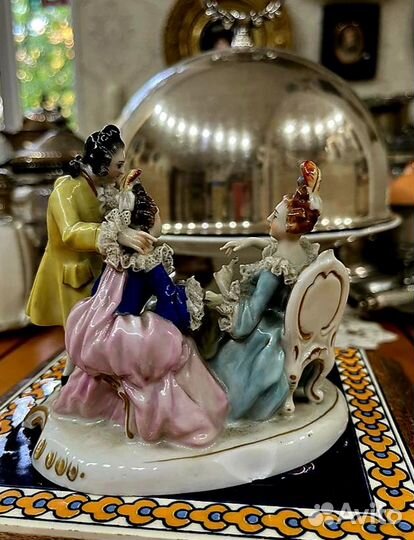 Антиквариат: Фарфоровая статуэтка (Germany)