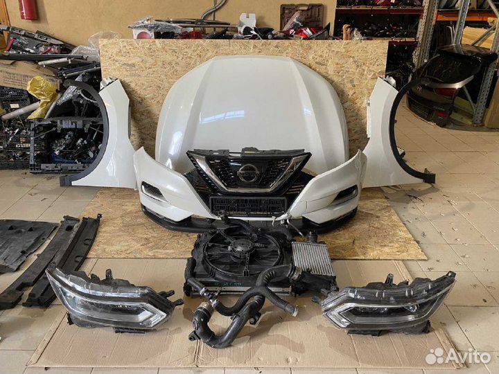 Nissan Qashqai J11 капот фары крылья бампер в сбор