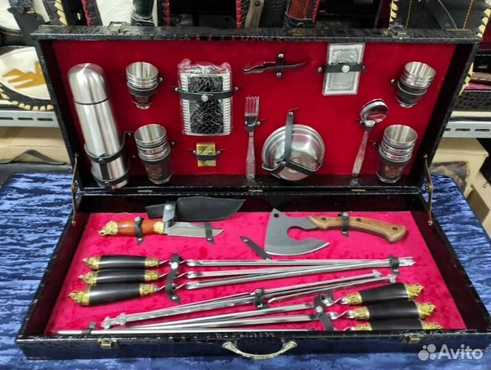 Шашлычный подарочный набор