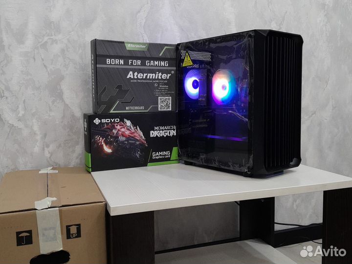 Игровой компьютер 12ядер/24 потока/16g/512g/RX580