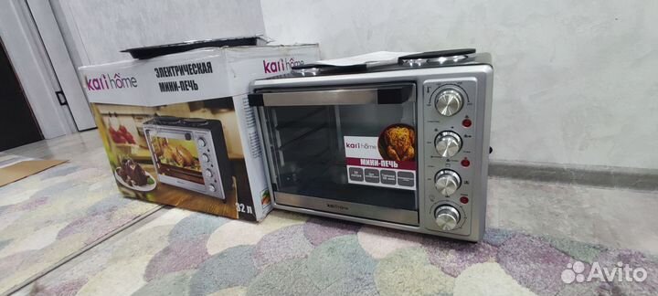Электрическая мини печь новая
