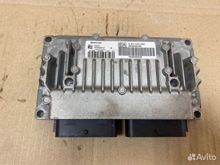 Блок управления АКПП Peugeot 308 4A EP6