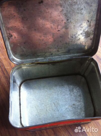 Баночка из-под чая 50-х годов