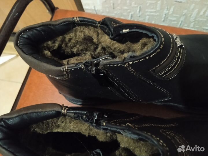 Полуботинки 34 зимние