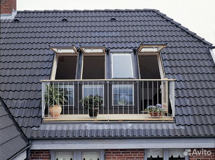 Мансардное окно терасса