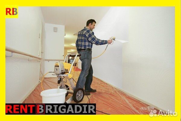 Аренда окрасочных аппаратов и краскопультов