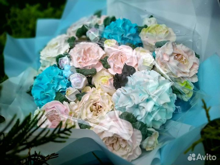 Съедобные букеты, Цветы из зефира, Сладкий букет