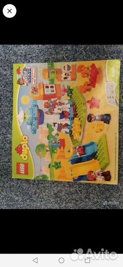 Конструктор lego Duplo (2 набора)