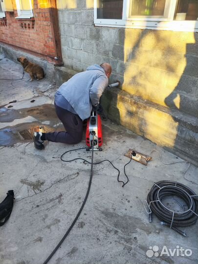 Прочистка канализационных труб