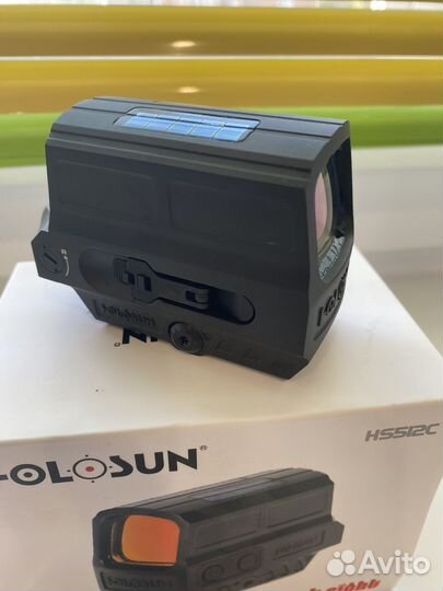Коллиматор Holosun HS512C, солнечная батарея