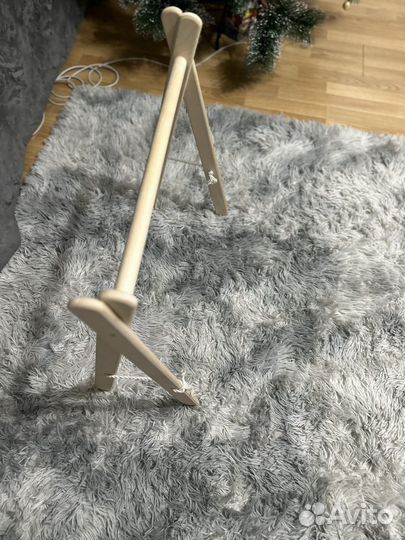 Деревянная дуга, развивающая стойка