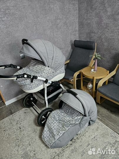 Коляска verdi zipy 3в1 идеальное состояние