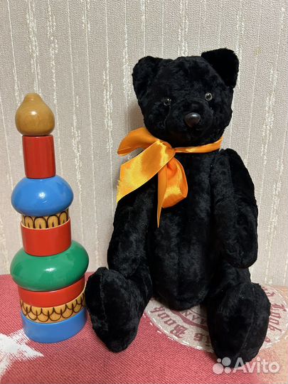 Игрушка медведь СССР