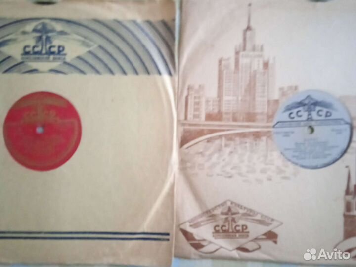 Грампластинки 50-60г Лемешев,Хор им.Александрова и