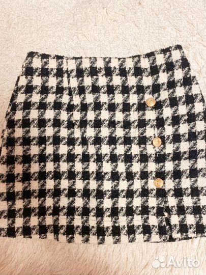 Твидовая юбка