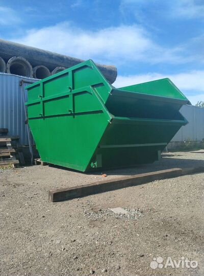 Контейнер (бункер) для мусора 8 м3. Сталь 3/2