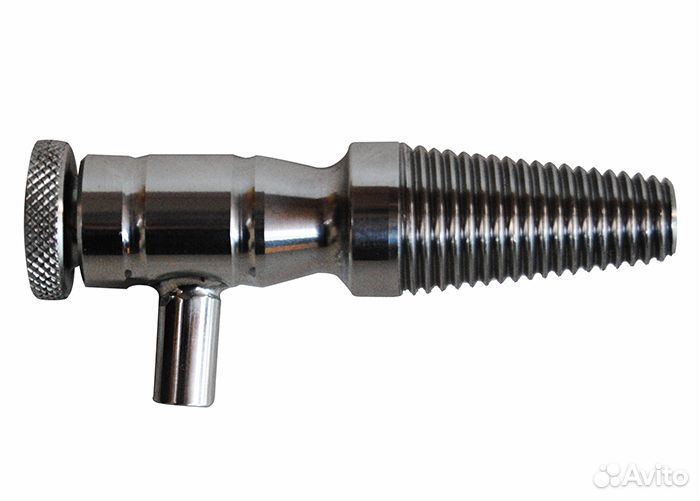 Краник из нержавеющей стали для дубовых бочек 80