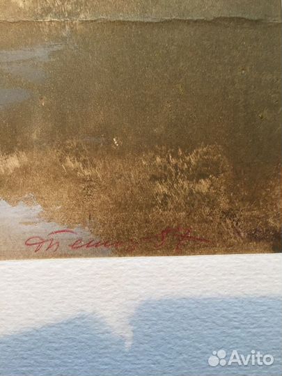 Картина маслом члена союза художников