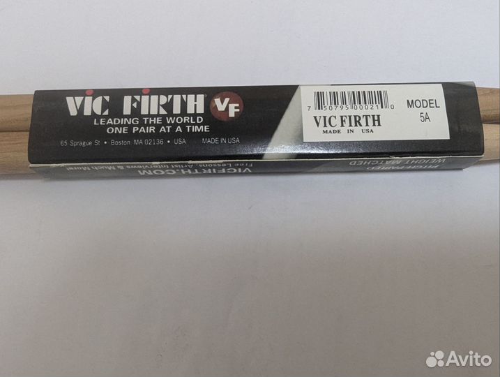 Барабанные палочки vic firth 5a