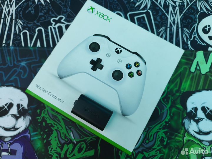 Геймпад xbox one белый 1708