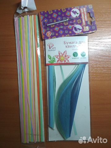 Бумага и инструмент для квиллинга