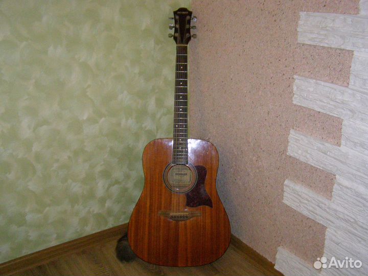 Акустическая гитара hohner HW-300 обмен