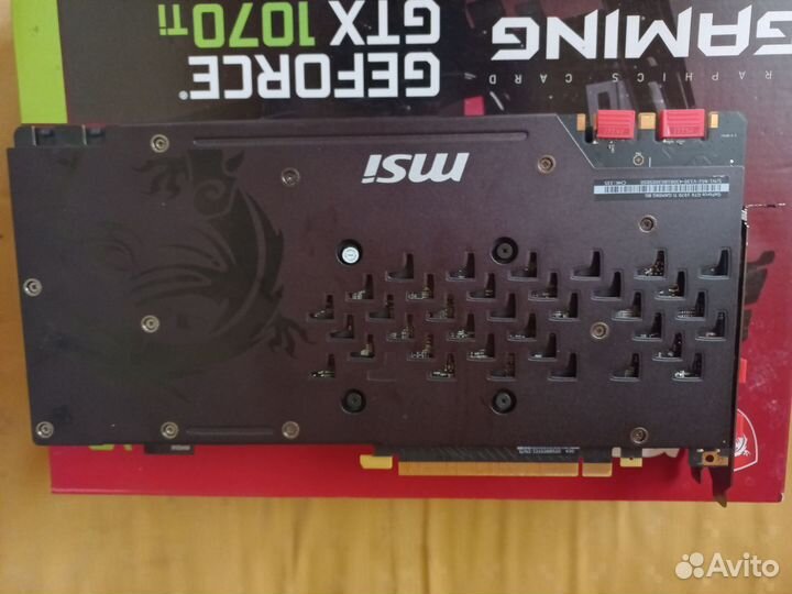 Видеокарта gtx 1070 ti 8gb