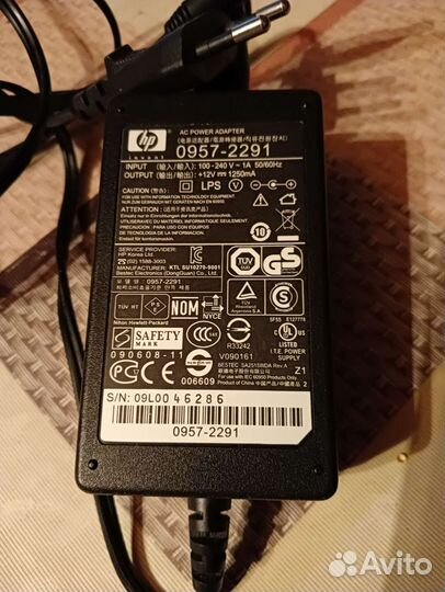 Блок питания для ноутбука Hewlett-Packard HP