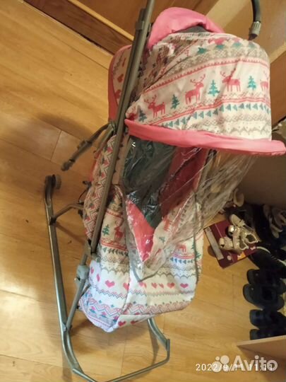 Детские зимние санки