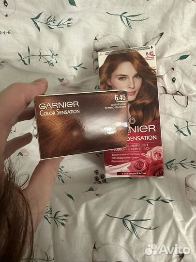 Краска для волос garnier 6.45