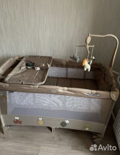 Детская кровать манеж