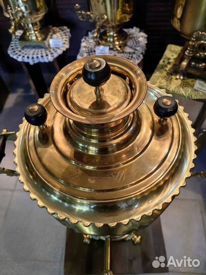 Дровяной самовар, старинный, царский