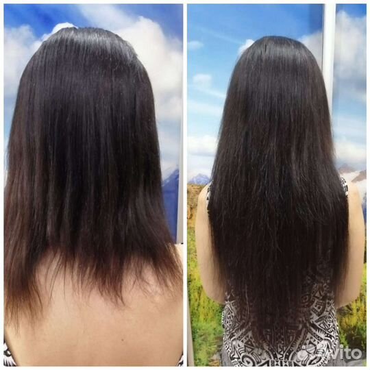 Микрокапсульное наращивание волос