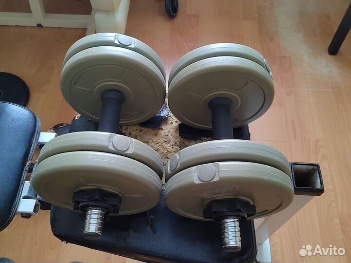 Гантели разборные