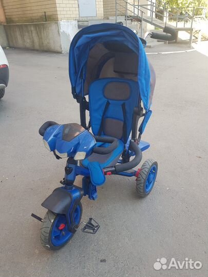 Детский трехколесный велосипед lamborghini