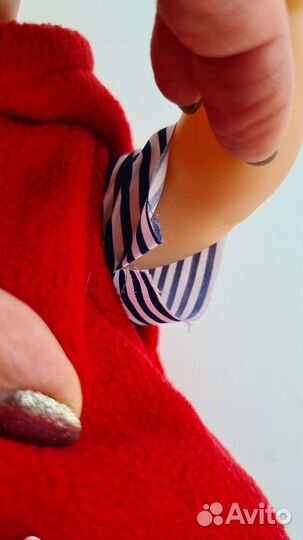 Кукла Тимошка с кроваткой-качалкой для девочек