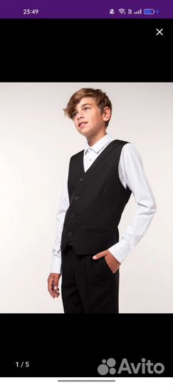 Жилет черный orby 164